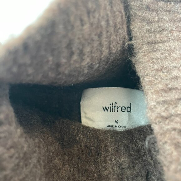 Aritzia Wilfred Merino Wool Turtleneck Sweater - Picture 3 of 5